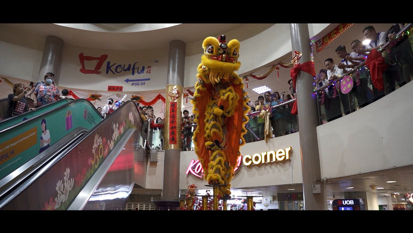 Jinam Lion Dance  @ Vista Point CNY 24